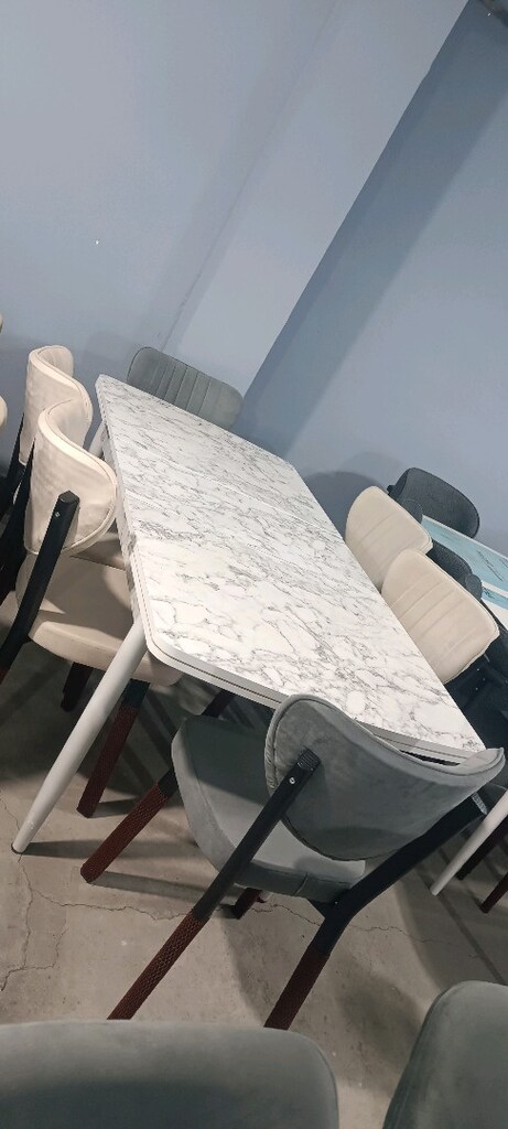 Kampanyalı fiyattan Açılan kapanan MDF masa 6 sandalye - 6