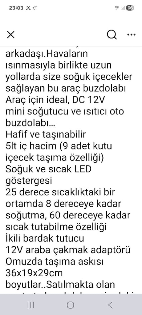 Araç buz dolabı - 12