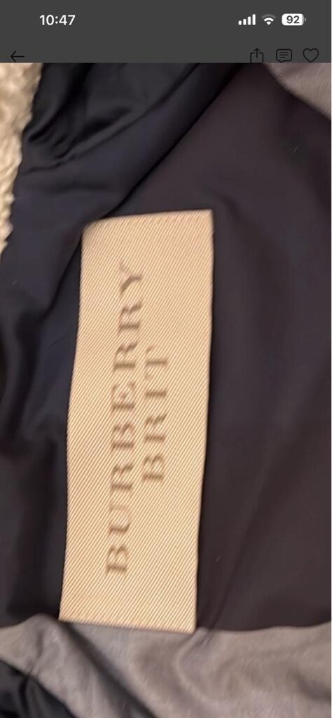 Orjinal Londra’dan mağazasından alındı. kaz tuyu Burberry kaban - 5