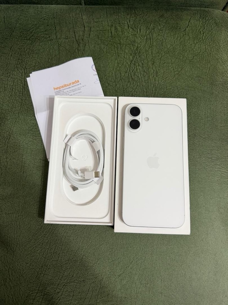 iphone 16plus (20 ay garantili pil 100) - 2