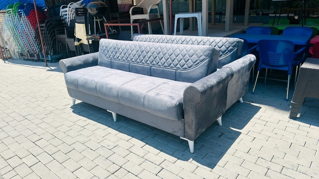 komple sıfır yenilenmiş çekyat takımı 2 adet 3lü - 3