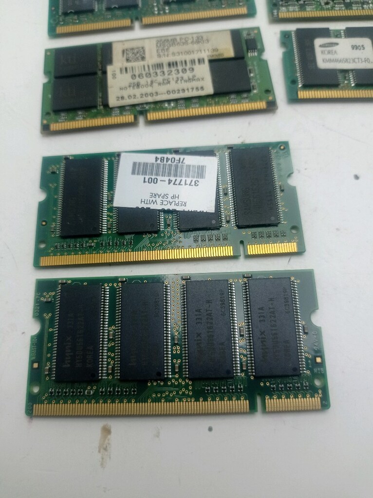 PC100 PC133 128mb ve 256mb - 4