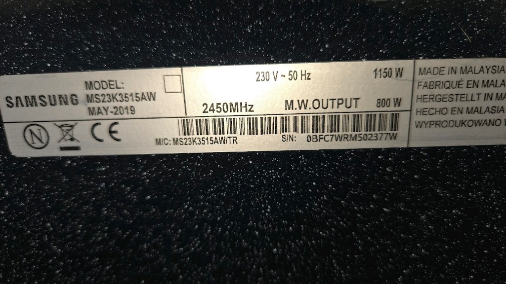 Samsung quick defrost micro dalga fırın - 3