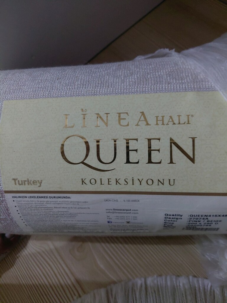 salon daban halısı 295/195. sıfır - 7