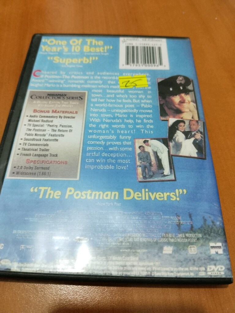 YENİ KUTUSUNDA ORJİNAL DVD FİLM ( THE POSTMAN ) - 2
