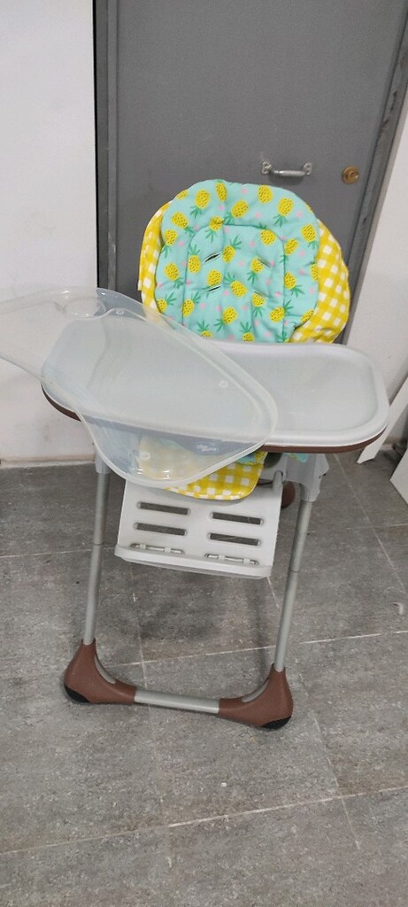 Chicco Polly mama sandalyesi minderleri yenilenmiş pamuklu kumaş - 2