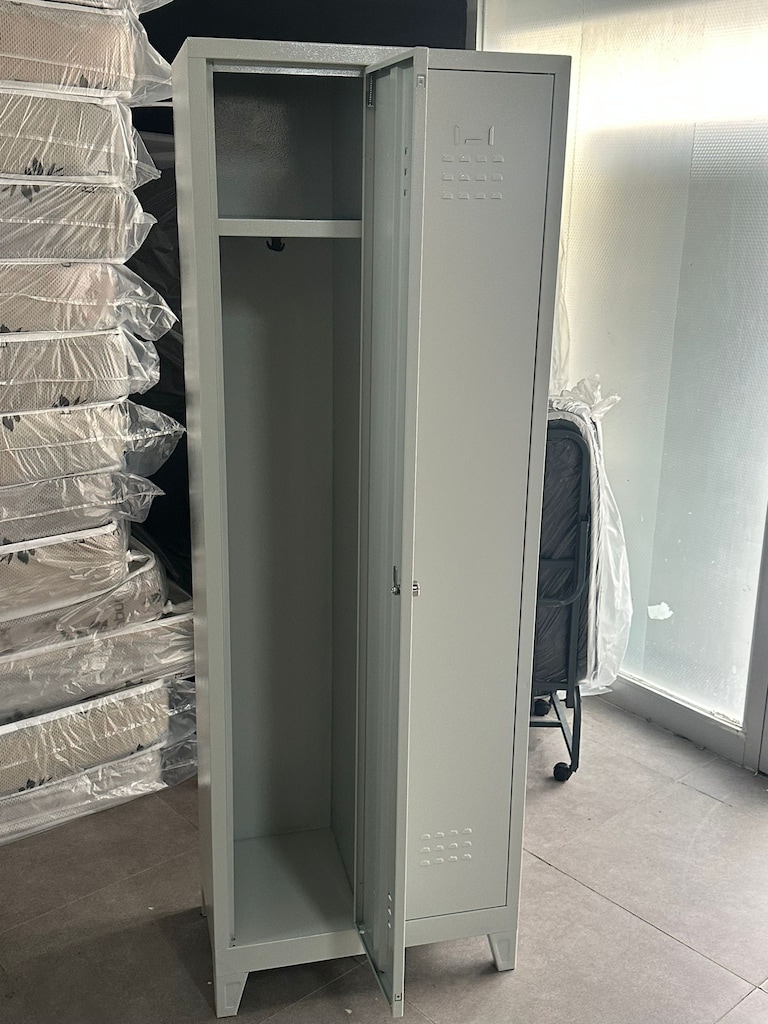 SIFIR METAL IKI BOLMELI GIYINME DOLABI - 2