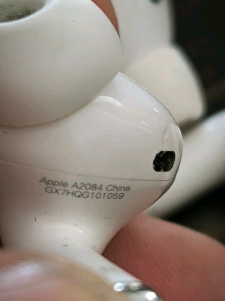 Orjinal airpods pro 1, A2084 sol kulaklıklar, A2190 lighting şarj kutu - 3