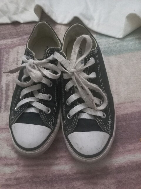 Siyah-Beyaz Çocuk Sneaker Converse