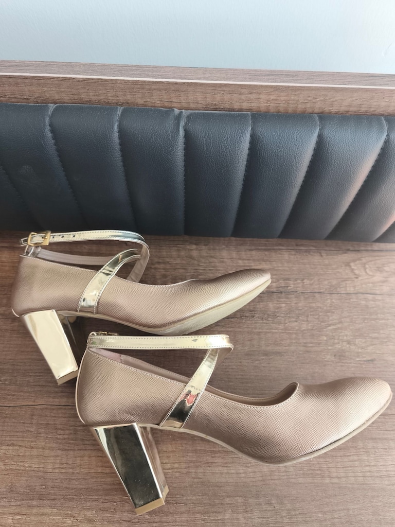FASTBRAND COMFORT SHOES BİLEKTEN BAĞLAMALI TOPUKLU AYAKKABI - 6