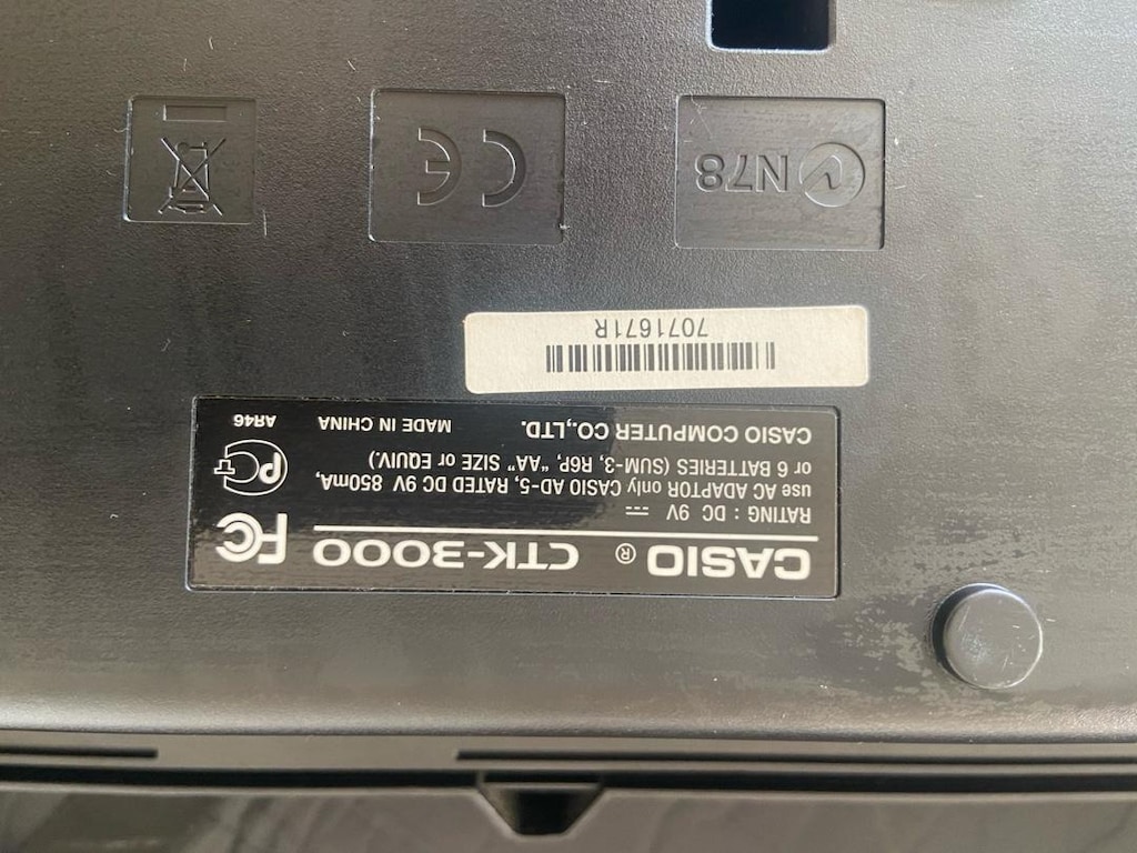 CTK 3000 CASIO - 5
