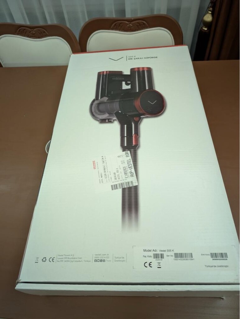 VESTEL S55 K Şarjlı Süpürge - Sıfır Kutu - 2