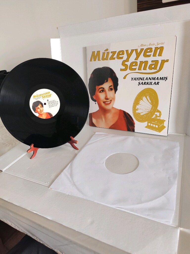 Müzeyyen Senar 33'lük plak tertemiz - 5