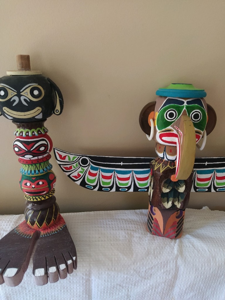 Ahşap Totem - 6