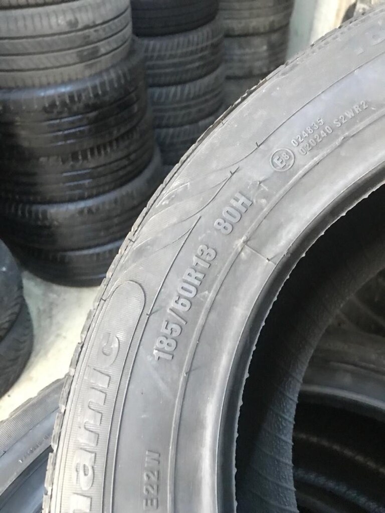 185/60r 13 Ebat Sıfır Yaz Lastiği Yerli - 5