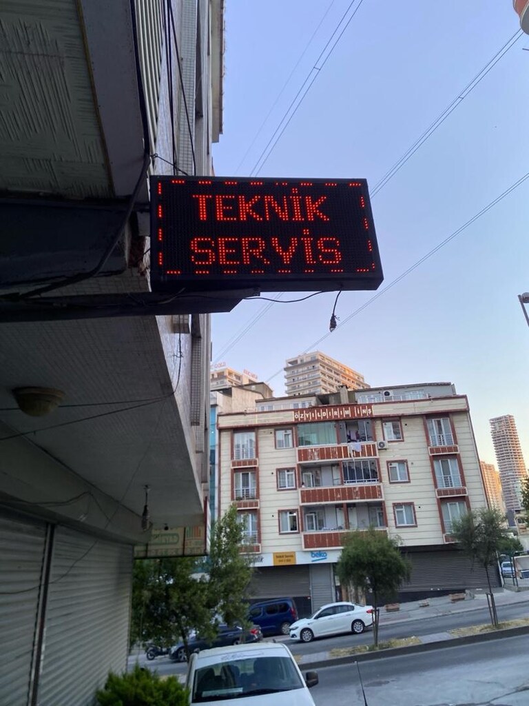 mekan dışı led yazi tabelası - 3