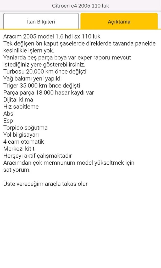 2005 Citroen C4 1.6 HDI 110 luk - 5