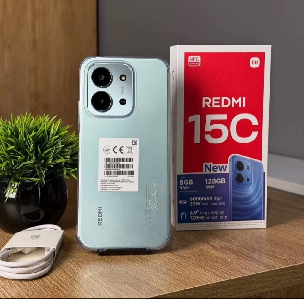 SIFIR KUTULU REDMİ 15 256/8+8 67W ŞARJLA - 2