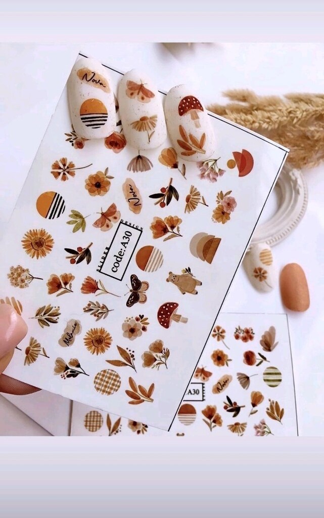 Tırnak Stickeri ( 100 Adet ) - 10