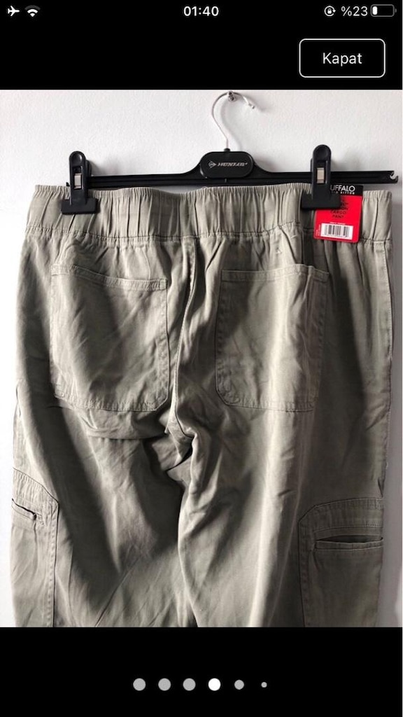 ABD'den Buffalo erkek kargo pantolon - 4