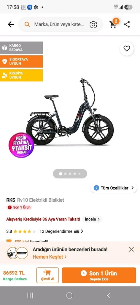 elektrikli bisiklet - 8