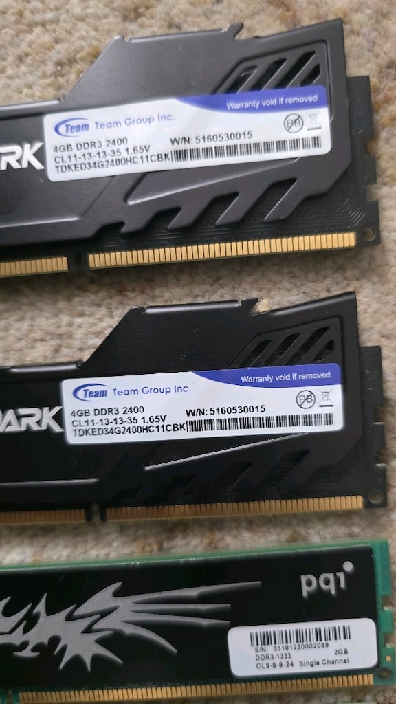 4 ve 8gb ddr3 masaüstü ram çeşitleri, team, , hyperx kingston, bigboy - 3