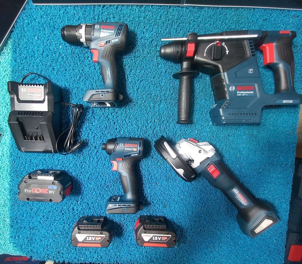 BOSCH ORJİNAL ŞARJLI 4 LÜ SET [SIFIR] - 5