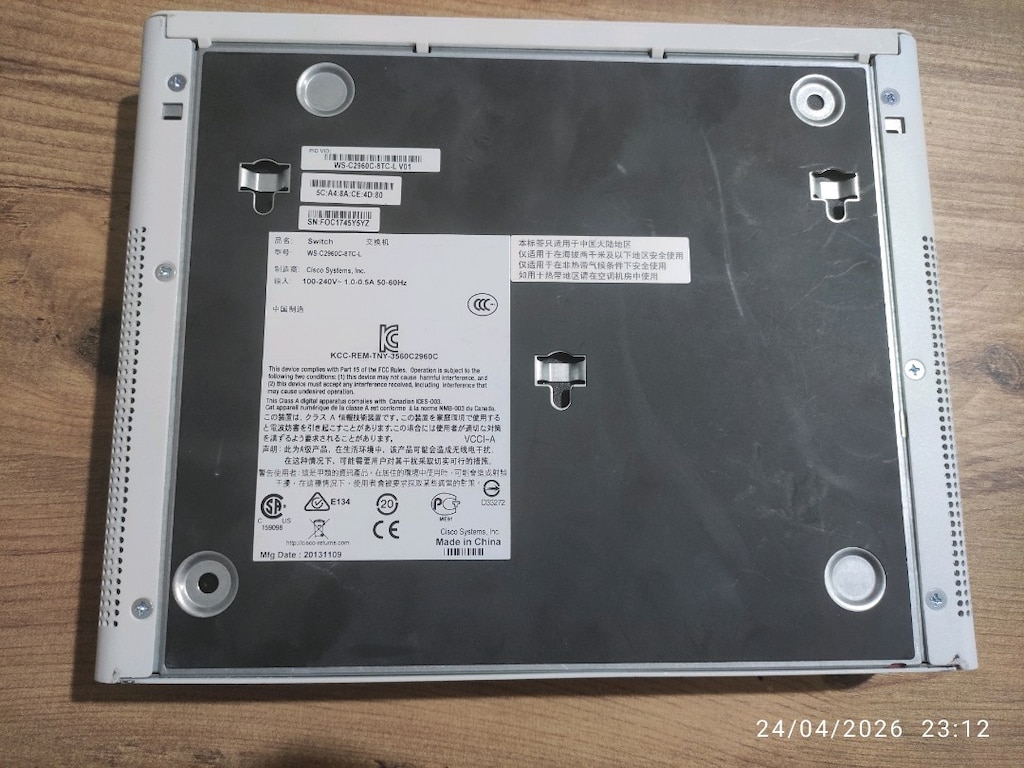 Cisco Catalyst WS-C2960C-8TC-L - 3
