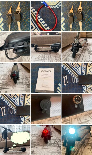 onvo elektirikli scooter