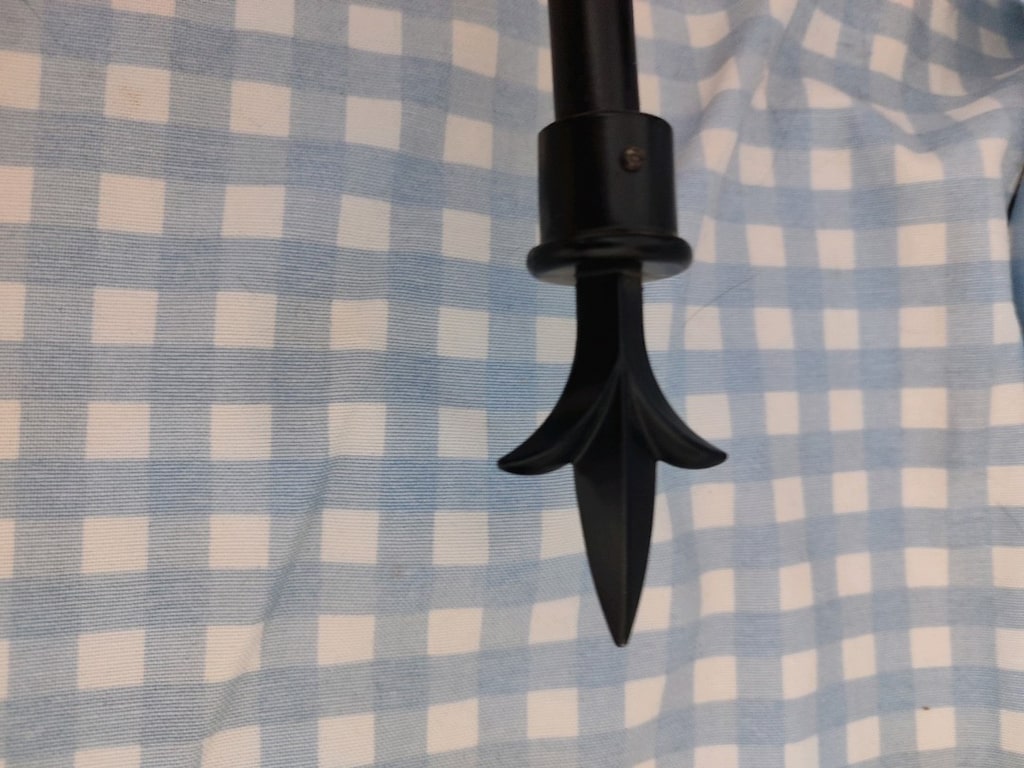 IKEA rustik perde demiri +çubuğu - 2