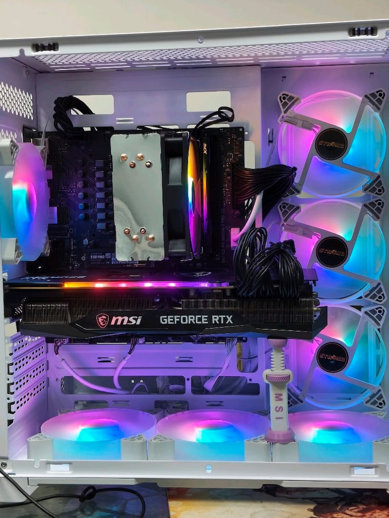 RYZEN5 7500F 16GB RAM 10GB RTX 3080 1TB M2SSD 750W AKVARYUM OYUNCU PC - 4