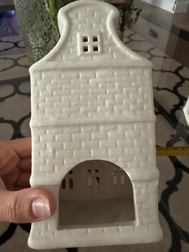 ikili seramik dekor ev mumluk - 15