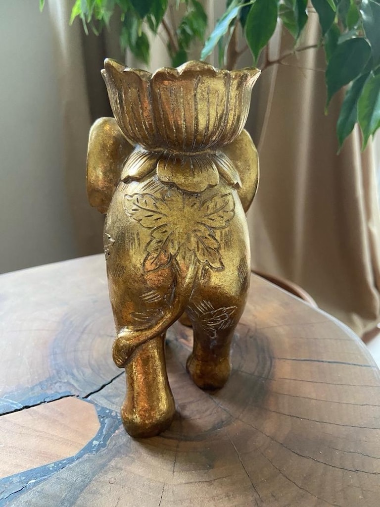 Paşabahçe gold fil tealight - 2