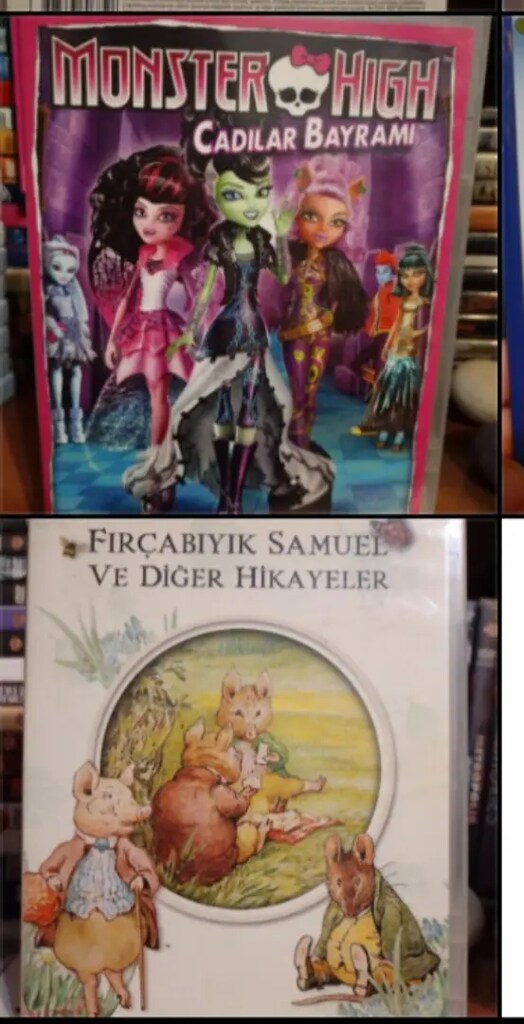 2 çocuk film DVD