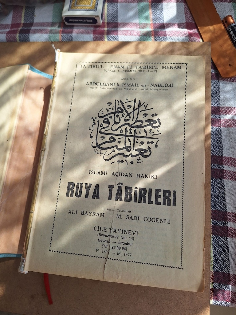 1977 Baskı - İslami Açıdan Hakiki Rüya Tabirleri kitabı - 4
