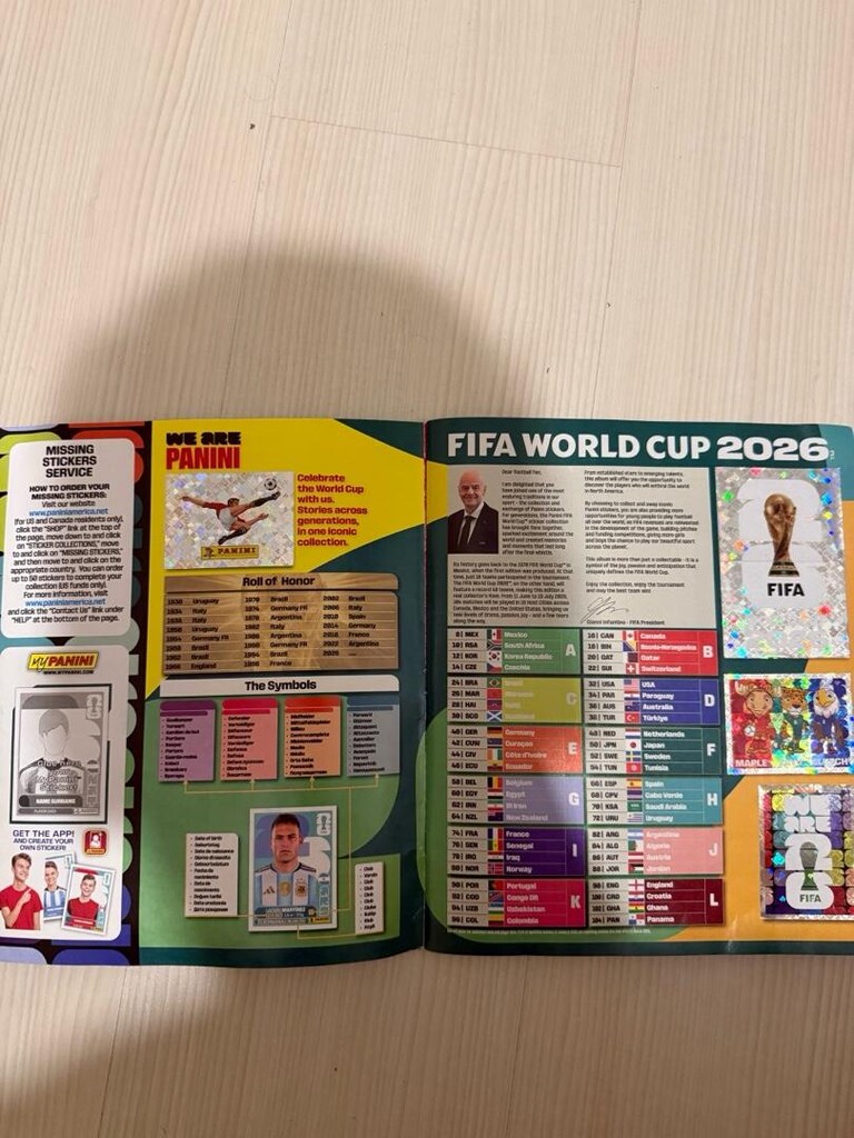 Sticker Albümü World Cup 2026 Panini - 4