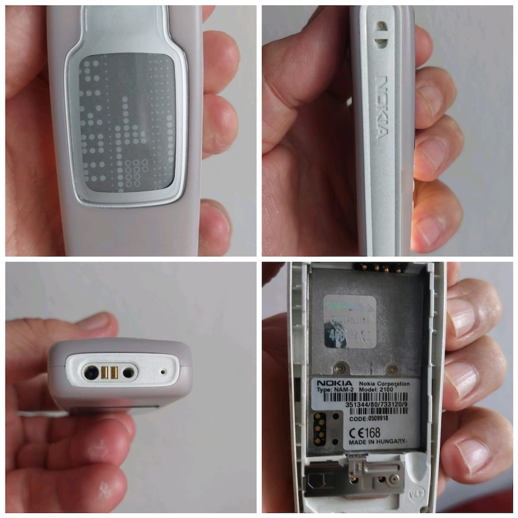 NOKİA 2100 FULL ORJİNAL BEYAZ EKRANLI TELEFON - 9