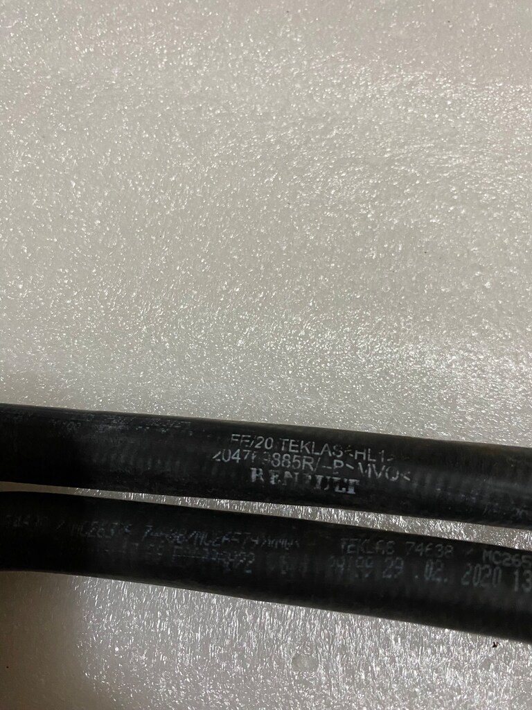 Megane 4 duster 2 adblue üre enjektör su borusu hortumu orjinal - 10
