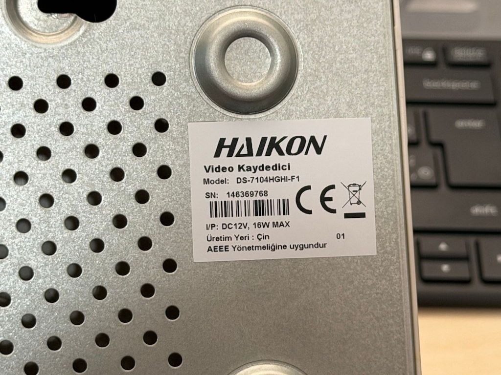 Hikvision DS-7104HGHI-F1 Full HD 4 Kanal DVR Kayıt Cihazı - 3