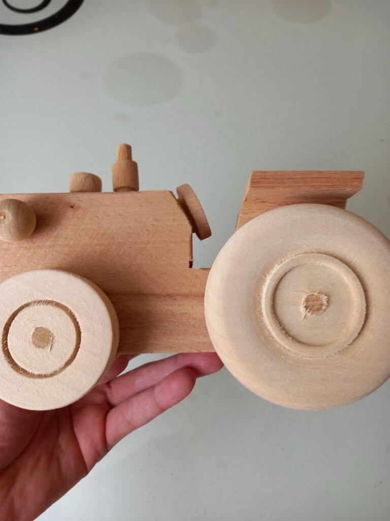 Ahşap Traktör ve Traktör Kasası - 7