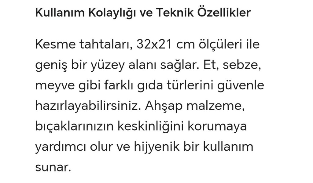 Wooddy Ahşap Standlı Kesme Tahtası Seti 3'lü - 3