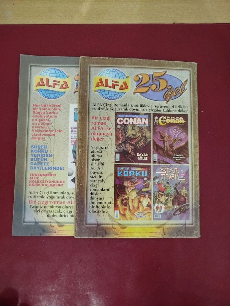 STAR TREK 1,2 takım, 1999-2000 yılı baskı, Alfa Yayınları, bilim kurgu - 2
