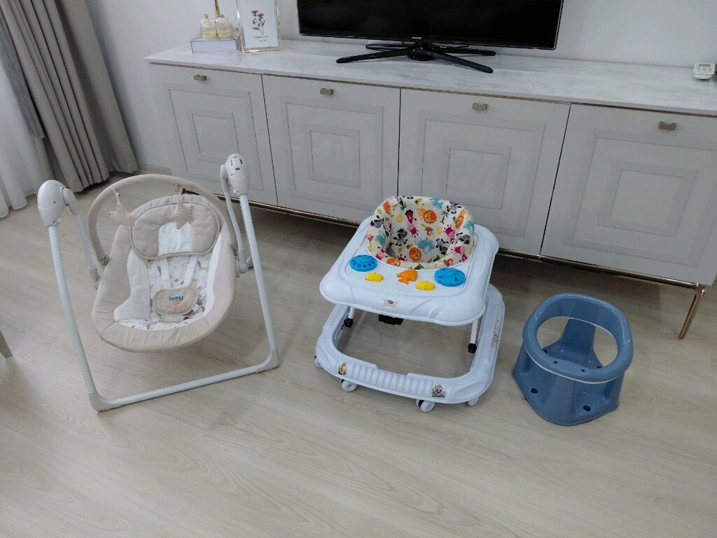 baby plus elektrikli ana kucağı otomatik sallanan+kumandalı+ müzikli - 7