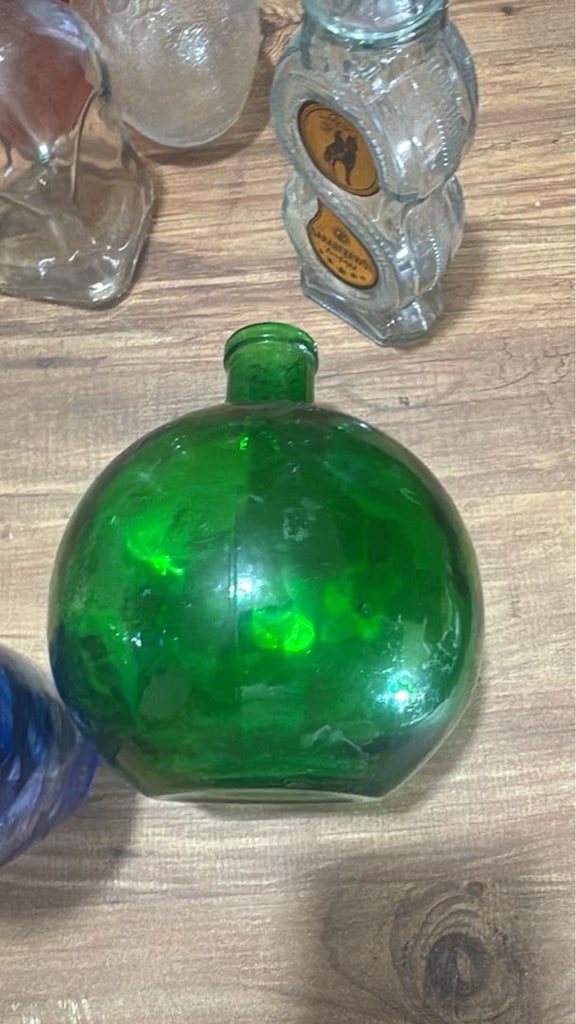 Nostaljik & Vintage Cam Şişe / Karaf Lotu (11 Parça) Koleksiyonluk - 16