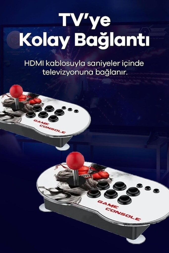 ARCADE ATARİ OYUN KONSOLU ÇİFT ÜNİTELİ KONSOL · Digital ART Sakarya · - 9