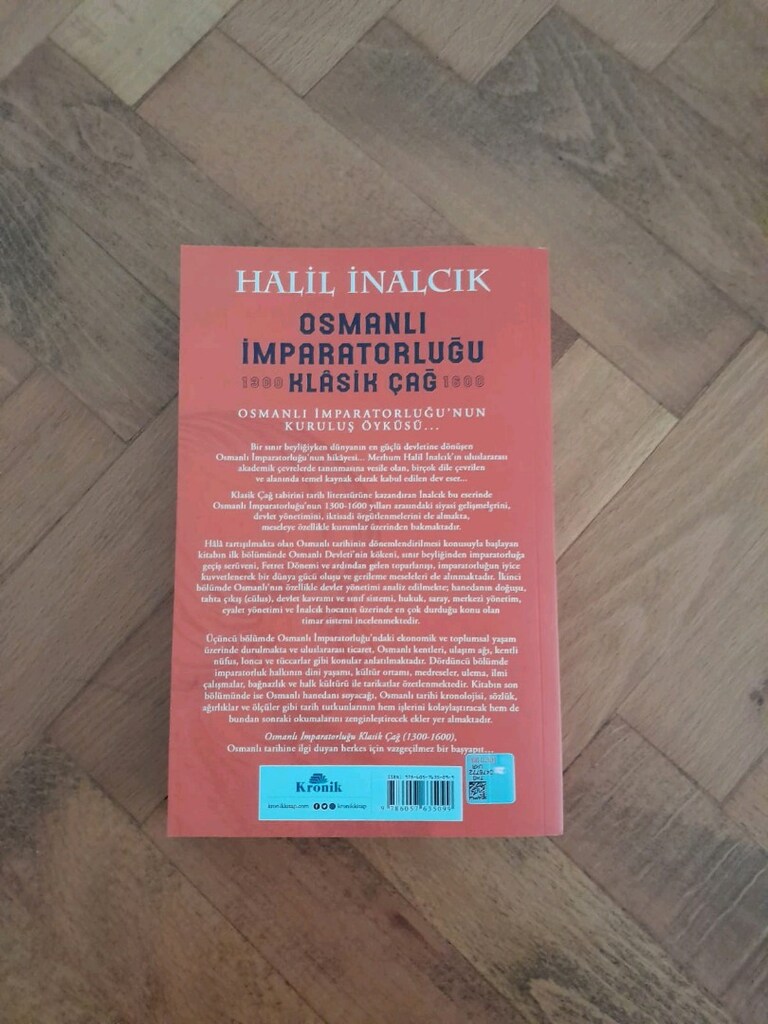 Osmanlı İmparatorluğu Klasik Çağ, Halil İnalcık - 3