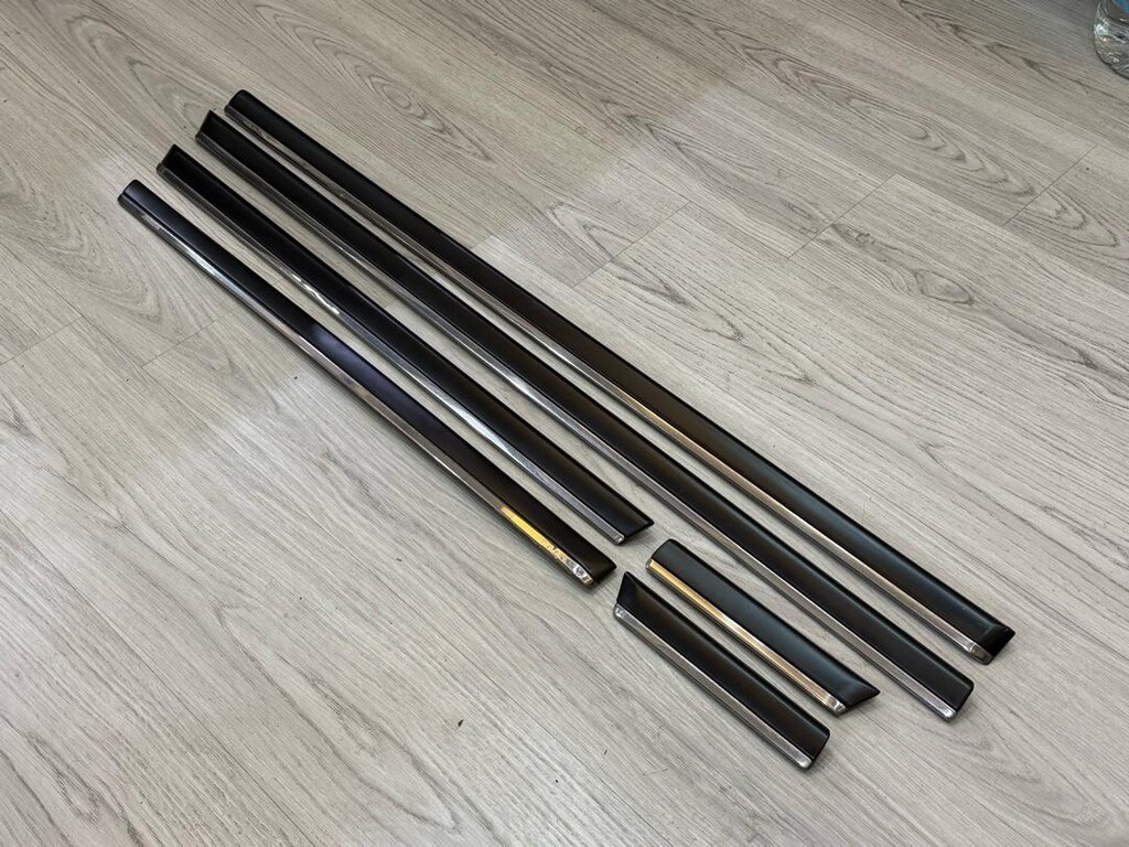 e39 alltan krom lu kapı çıta seti çıkma orjinal tam set - 2