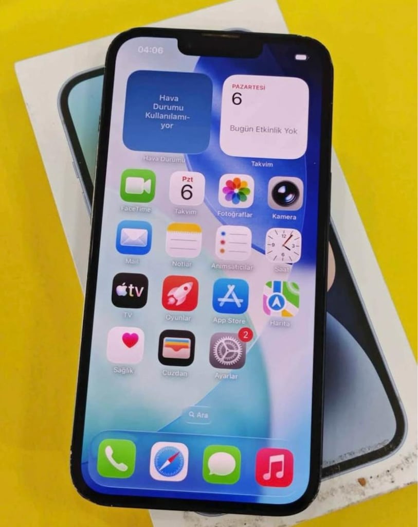 İPHONE 14 256 GB PİL 78 ORJİNAL PASAPORT KAYITLI TEMİZ ÇİFT E SİM - 4