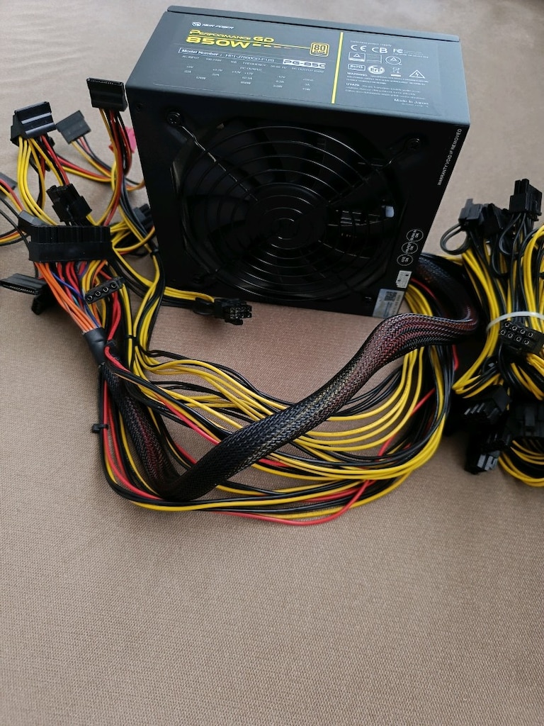 High Power 850 W Profesyonel Gaming Power Supplay Güç Ünitesi - 3
