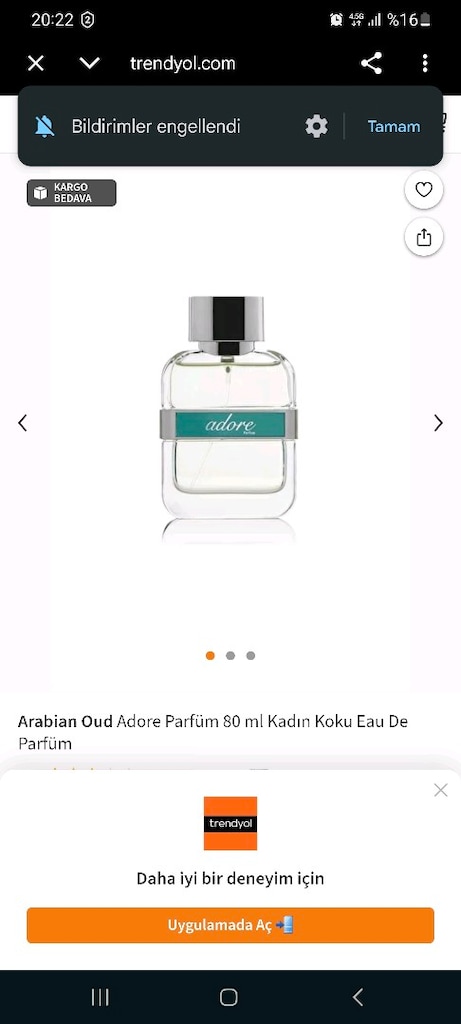 Arabian Oud Adore Parfüm 80 ml Kadın Koku Eau De - 3